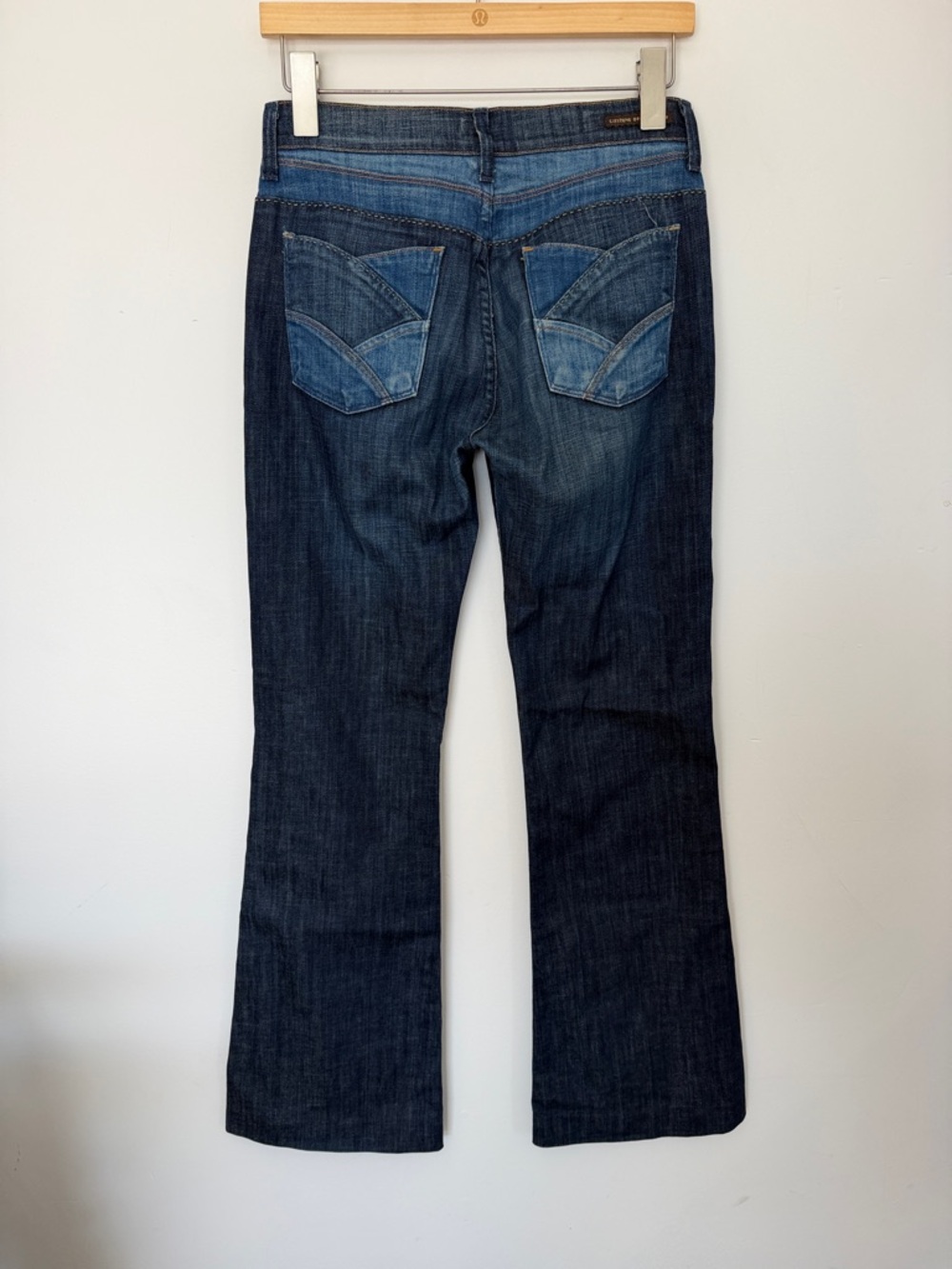 Citizens Of Humanity Dark Blue Flare Jeans 27 - Picture 6 of 8
